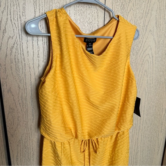 En Focus Studio Yellow Dress 12 NEW - Picture 3 of 9